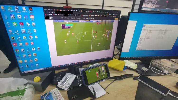 非法博弈公司利用網路爬蟲技術，竊取國內外體育賽事供賭客觀看。警方提供