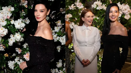 獨家|林熙蕾坎城夢幻同框茱莉安摩爾 洩女兒們是影后「書迷」