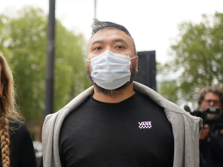 衞志良是英國邊境部隊成員。美聯社