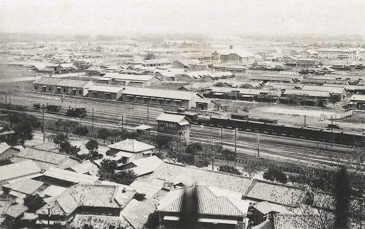 日治時期的舊打狗驛樣貌。高雄市立歷史博物館提供