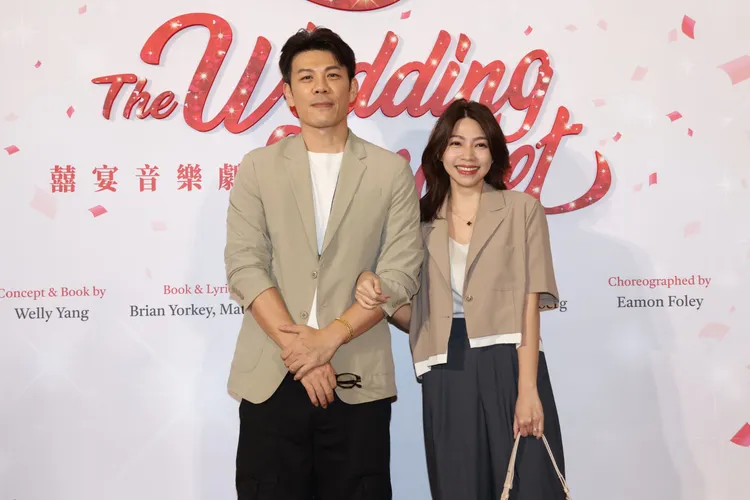 陳志強和曾智希夫妻。莊宗達攝