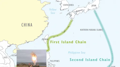 升級版第一島鏈!紐時:美國在亞太部署新武器系統 用以威懾中國