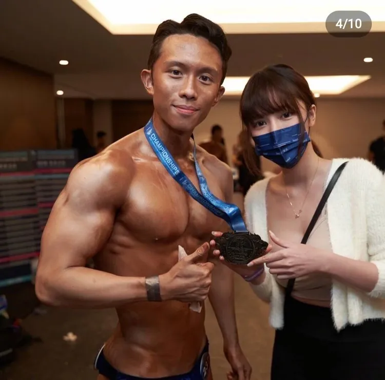 孫安佐（左）和阿乃分分合合，他極在乎這段感情。翻攝孫安佐IG