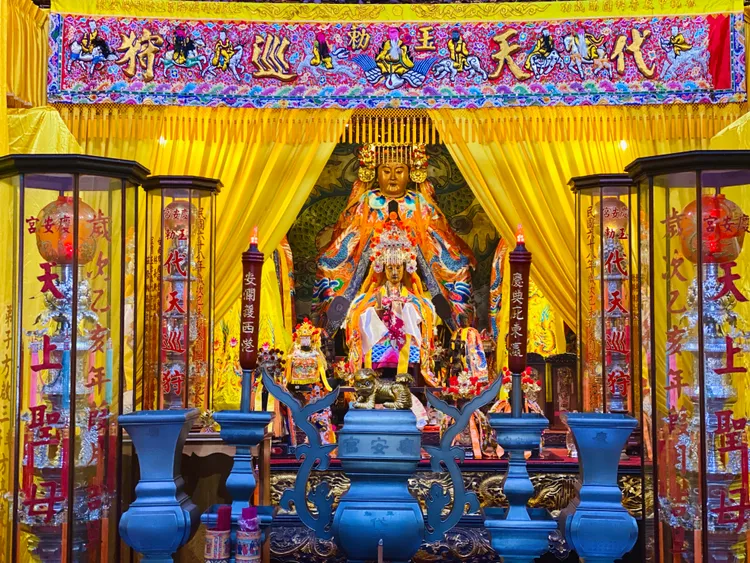 慶安宮千歲爺將於19日南巡。王志弘攝