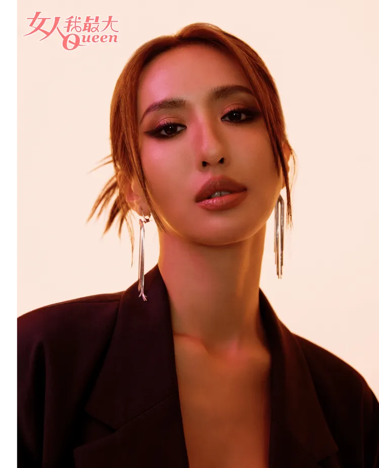 薔薔日前拍攝封面人物。TVBS提供