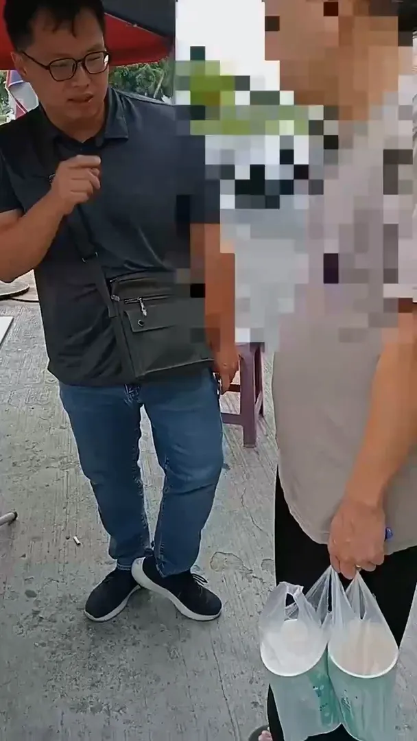 警方逮捕柯男。翻攝畫面