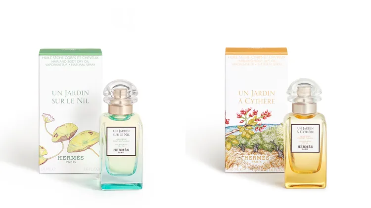 愛馬仕花園系列美體護髮精華油，50ml／2090元。品牌提供