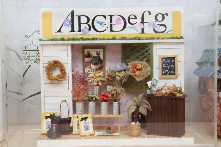 縮小版花藝店。莊宗達攝