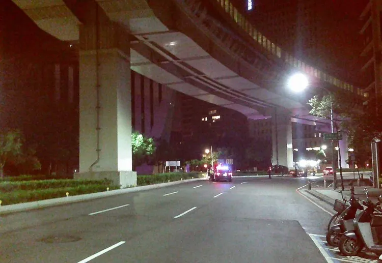 肇事路段微彎。民眾提供