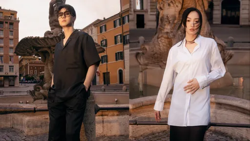 施柏宇異國街頭當起優雅型男 浪漫遊羅馬身邊女伴是「她」