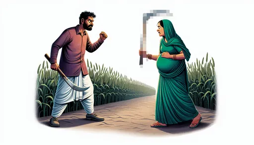 驚悚!5女爸逼妻懷第6胎 竟以鐮刀「剖8月孕肚」驗胎兒性別