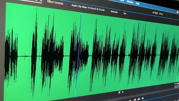 記者實地測試用AI生成語音。翻攝自福斯新聞網