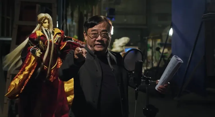 霹靂布袋戲利用AI讓黃文擇大師的生動配音復活。翻攝自facebook.com/dapil