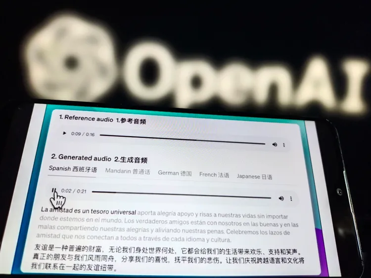 OpenAI推出的語音引擎能生成極為擬真的AI人聲。路透
