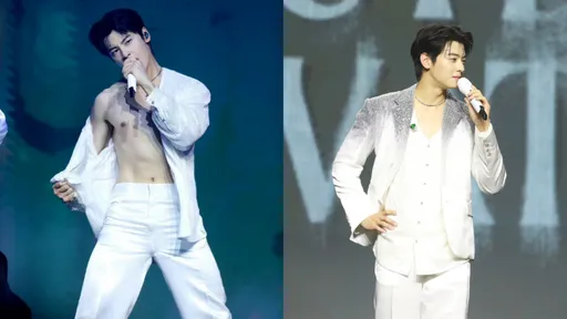 車銀優唱到扣子爆了　CHAUMET相伴炸裂健美胸肌