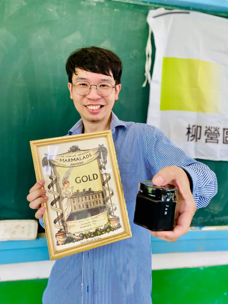 林韡勳以「墨綠」拿下滿分。王志弘攝