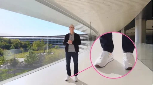 蘋果發表會｜庫克腳上藏彩蛋　專為iPad而生的Nike Air Max 1 '86