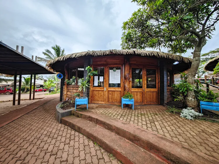 復活節島國家公園門票可在當地售票中心購買。田欣雲攝