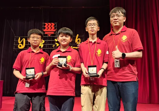 亞太小學數學奧林匹克競賽新加坡登場 臺灣小將勝出百位菁英奪3金