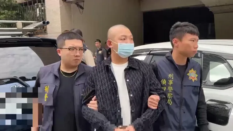 林姓組長遭移送。警方提供