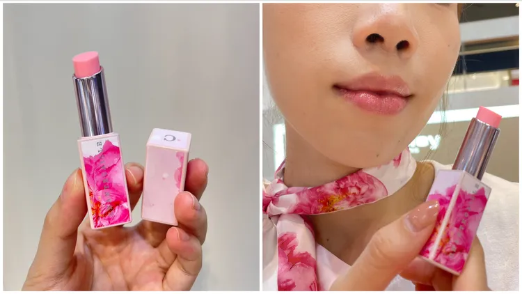 五月玫瑰潤唇膏，2.5g／1950元。張家玲攝