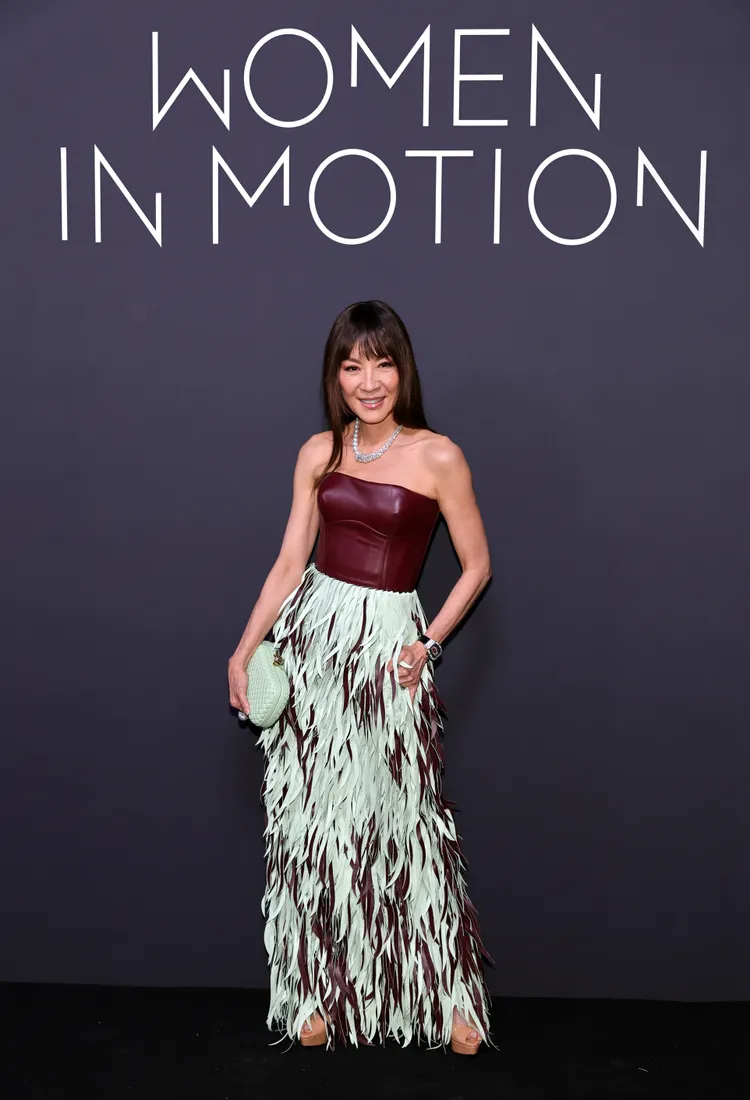 楊紫瓊現身第77屆坎城影展。品牌提供