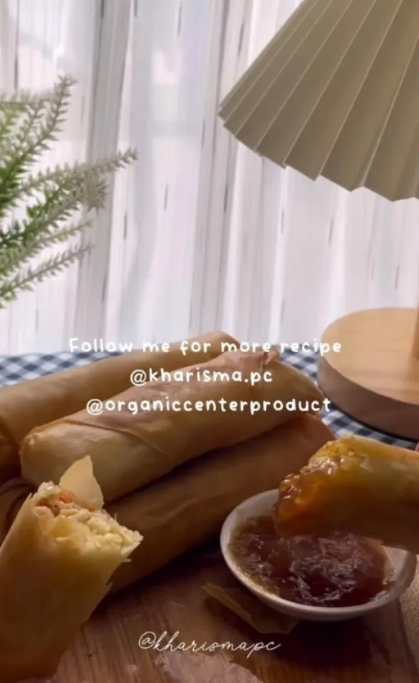 春捲是中國、東南亞國家民間傳統小吃。IG @kharisma.pc 提供