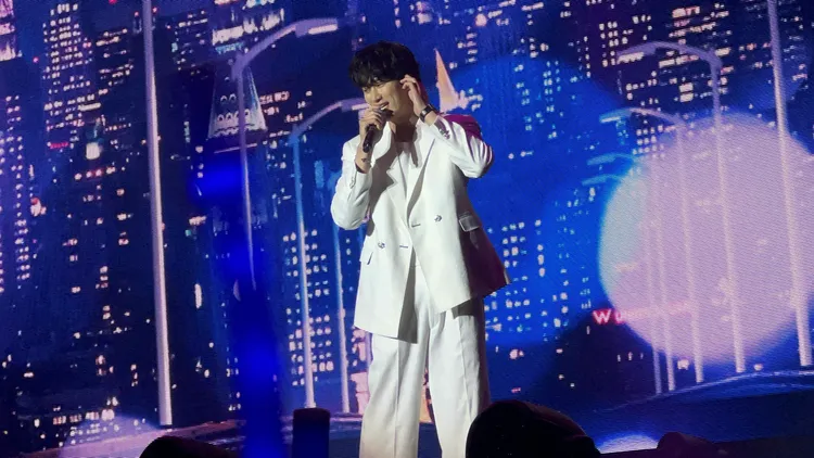 安普賢演唱《梨泰院Class》主題曲《Start Over》登場。讀者提供