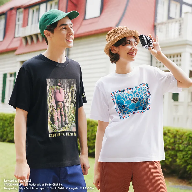 UT短袖印花T恤，各590元。品牌提供