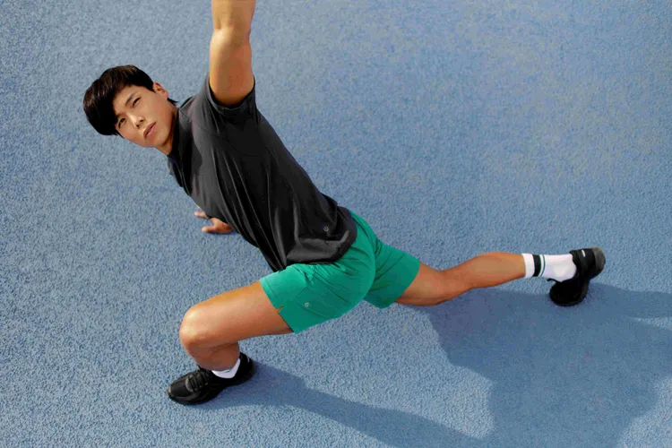 阿莫帝著用Zeroed in short。品牌提供