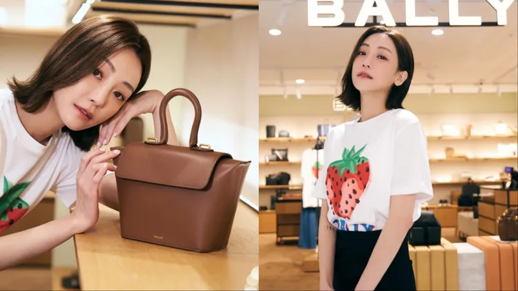 謝欣穎穿出與郭書瑤不同的優雅氣息。翻攝謝欣穎IG