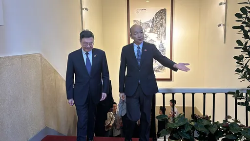 卓榮泰今中午拜會韓國瑜　柯建銘曝「會中對話氣氛都很融洽」