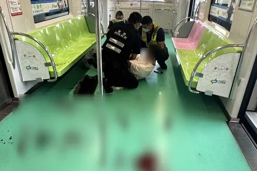中捷喋血|護理系兇嫌上車2分鐘持3刀傷2人 檢警依殺人未遂究辦