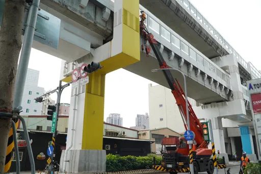 新北捷運環狀線加強盤式支承 11處位移修復經費逾4億