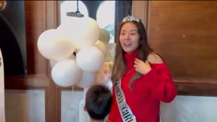 劉香慈很驚喜。劉香慈提供