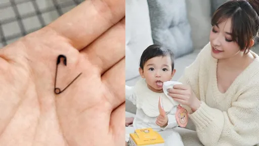 許維恩10月大女兒「吞別針吐血」!她自責哭了頻喊對不起