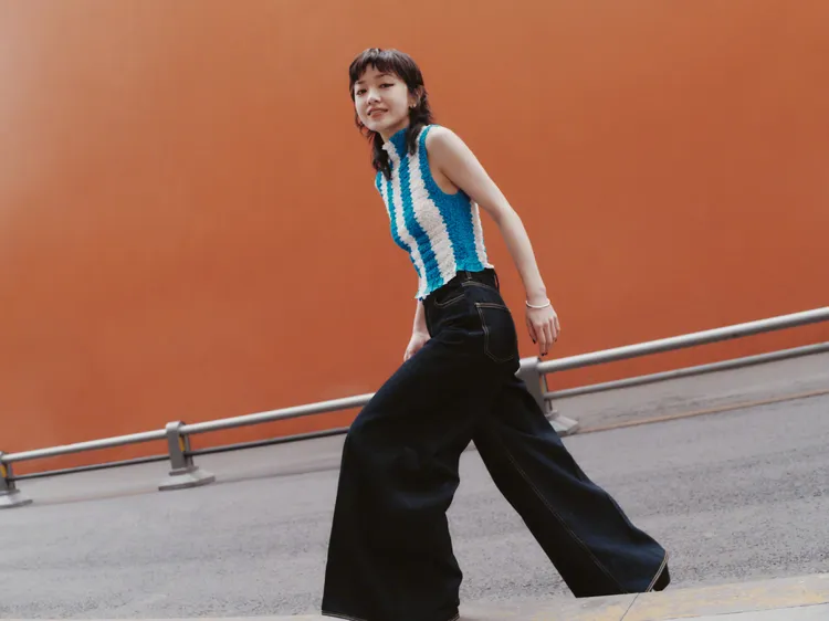 郭采潔享受做音樂。翻攝郭采潔微博