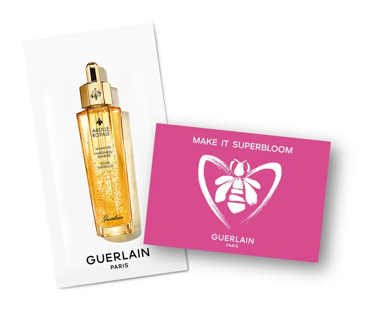 即刻起至5月22日，凡至嬌蘭專櫃體驗皇家蜂王乳超派保養聚光雙星，即可獲得蜜源種子與平衡油試用包。品牌提供