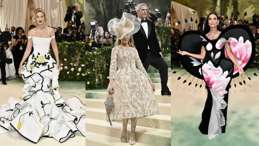 Met Gala|辣模Gigi套「清新爆乳」装 尬黛姨浮夸暗黑蝴蝶花