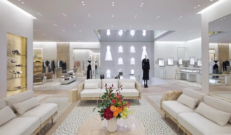 DIOR新光三越Diamond Towers二館全新概念專賣店。品牌提供