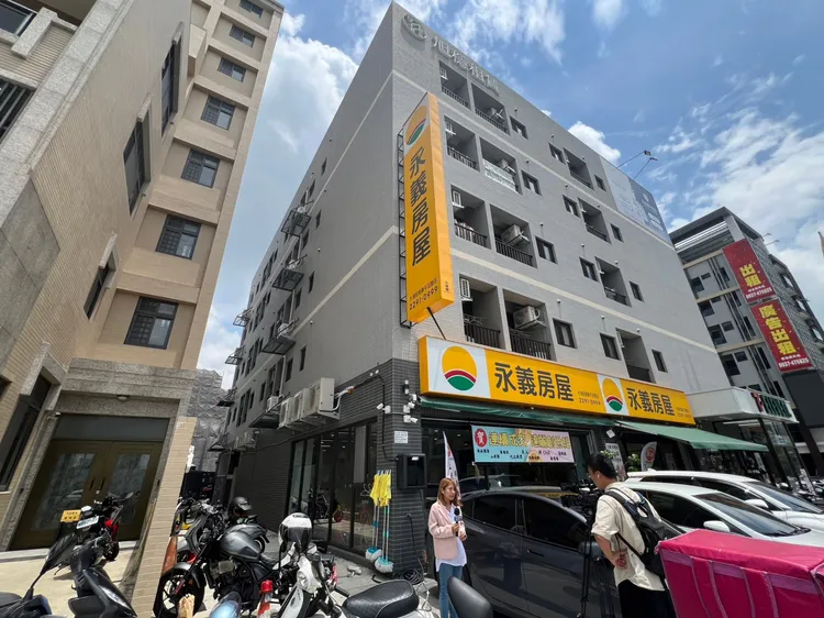 張嫌藏匿的出租套房。民眾提供