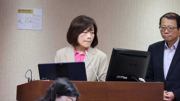 勞動部長何佩珊表示，勞保基金水位來到新高的9941億元，財政相對穩定，沒有破產問題。記者葉家瑋攝