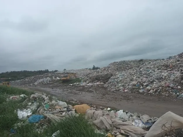 新豐垃圾掩埋場。新竹縣府提供