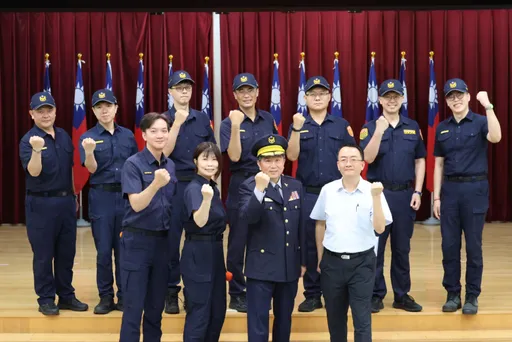 三重警7所長布達上任 分局長期勉為居民生活安穩共同努力