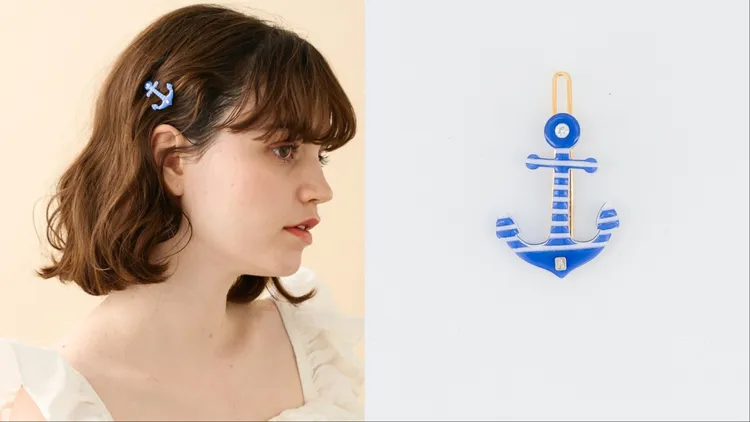 水手豆扣夾（船錨），2700元。品牌提供