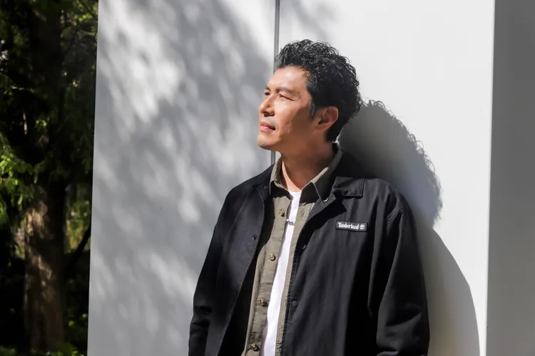 蘇炳憲正在拍民視8點檔《愛的榮耀》。民視提供