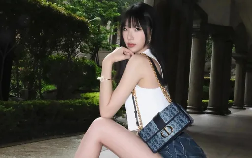 小S摇钱树长女拍美照秀Dior 曝光所住帝宝豪宅庭园美景