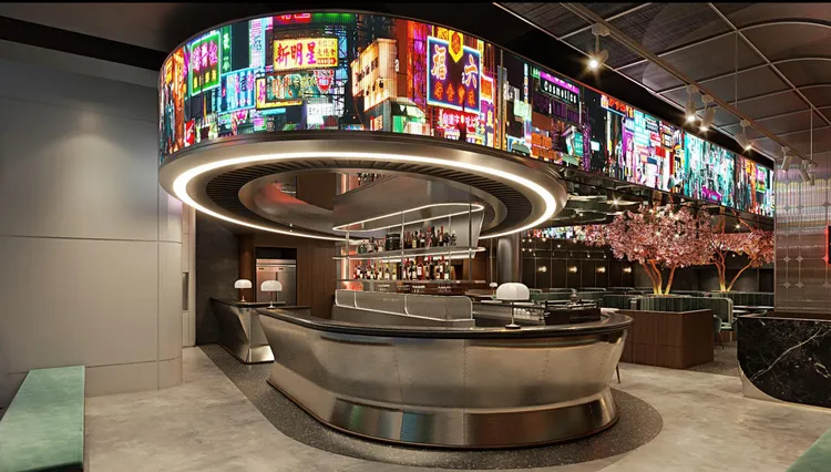 24小時港式餐酒館「大巨星港式飲茶餐酒館」。業者提供