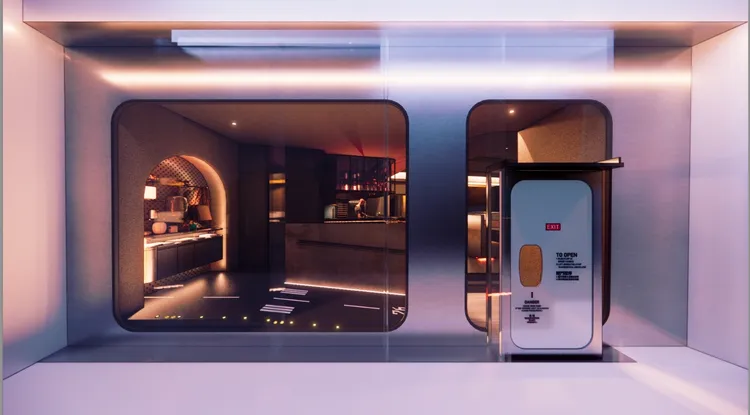 由星宇航空與胡同燒肉聯手打造首間航空主題燒肉店。業者提供