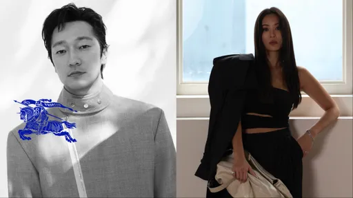 Burberry签下孙锡久任品牌大使 还邀孙芸芸性感炫腹来带货